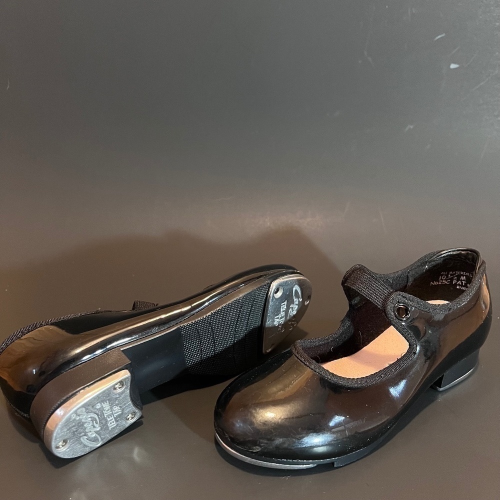 Capezio Black Kids Dress Shoes
